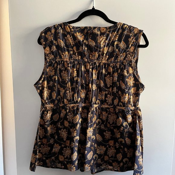 Mango Printed Cotton Blouse - Picture 2 of 2